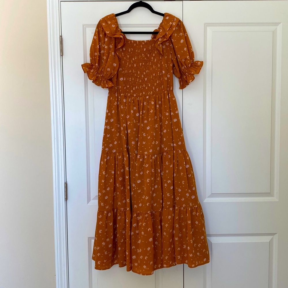 Cottagecore Floral Dress